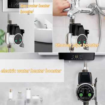 Gambar produk HongShen Pompa Pendorong Tekanan Air Booster Pump Automatic 24V 150W - HG2-20