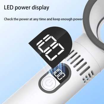 Gambar produk FENG Kipas Mini Portable Handheld Bladeless Fan 100 Speed Rechargeable - XG-360