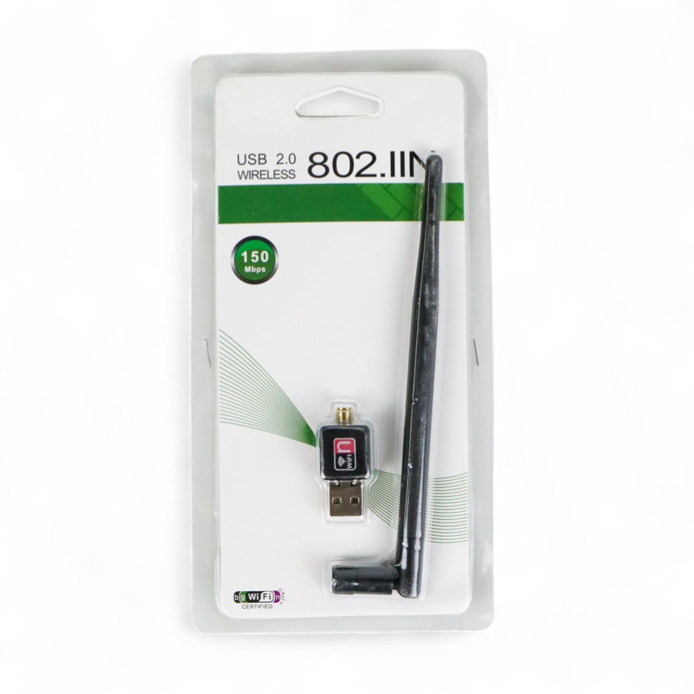 Gambar produk Taffware WiFi USB Adapter 802.11N 150Mbps with Antena Realtek 8188