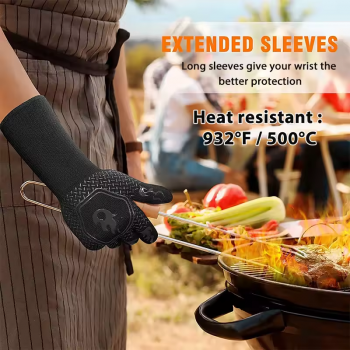 FMA Sarung Tangan Silikon Oven Masak Heat Resistant Silicone Gloves - FM-2C