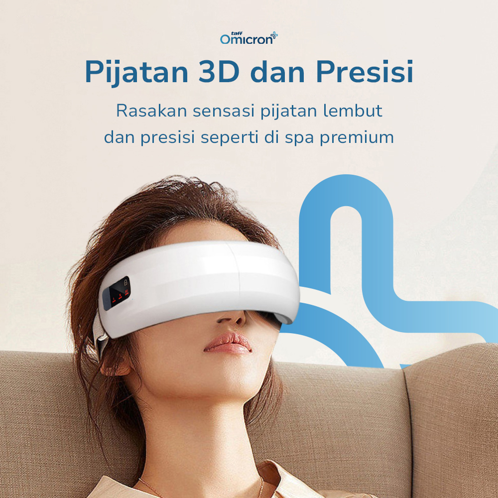 Gambar produk TaffOmicron Kompres Mata Eye Hot Heating Compress Rechargeable - MYY01-C