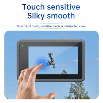 Gambar produk TELESIN Protective Film HD Pelindung Layar Lensa for DJI Action 5 Pro - S6-FLM-09-TDJ