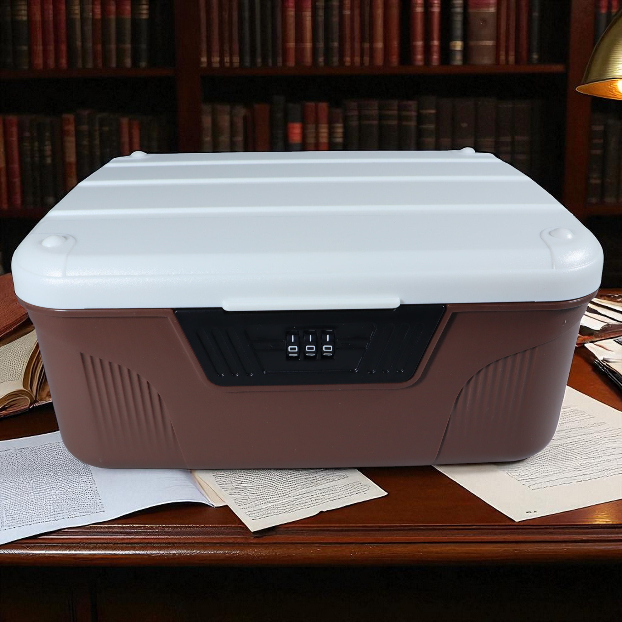 Gambar produk TEDEY Kotak Brankas Safety Box Portable Password S - 8875
