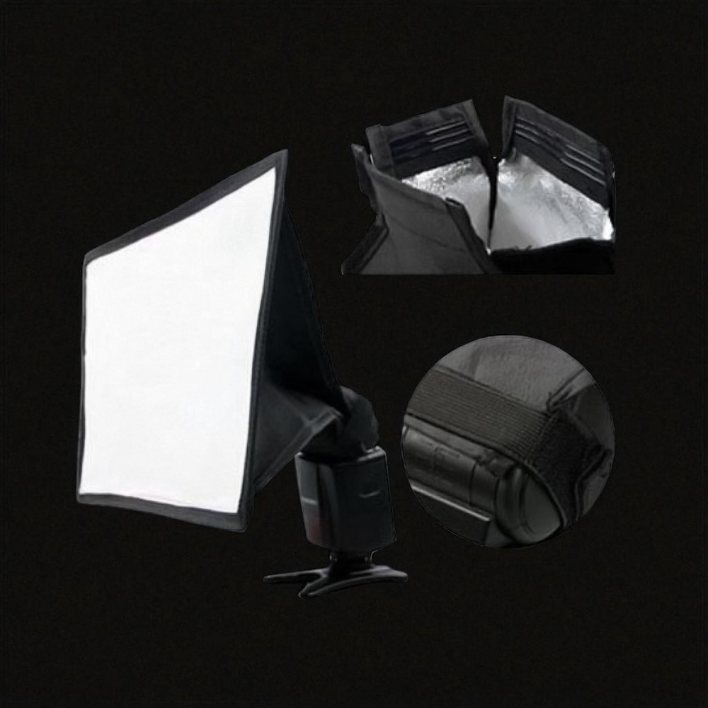 Gambar produk TaffSTUDIO Universal Softbox Flash Diffuser Camera DSLR - YC1517