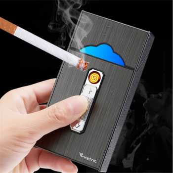 Firetric Kotak Rokok Korek Elektrik Cigarette Lighter 20 Slot - A-15
