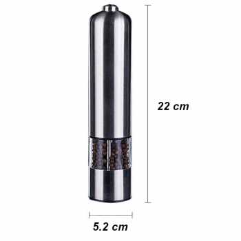 Gambar produk Alat Penggiling Biji Lada Elektrik Spices Pepper Mill Grinder 100ml - 15CE7