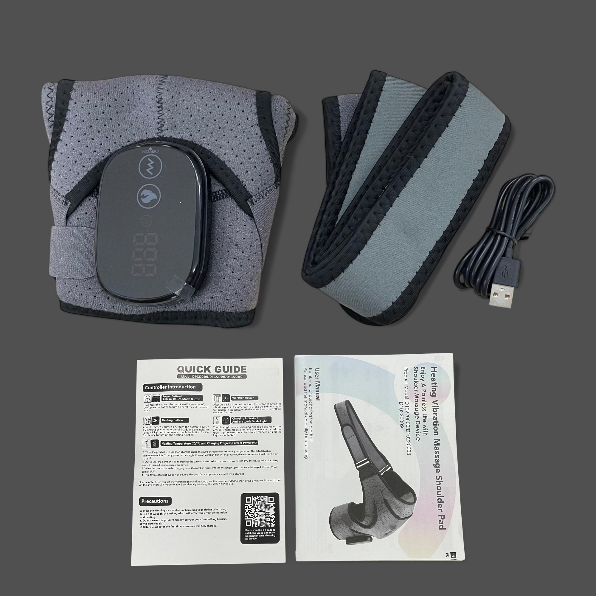 Gambar produk PASTSKY Alat Terapi Bahu Hot Compress Shoulder Brace Pain Relief - D10220006