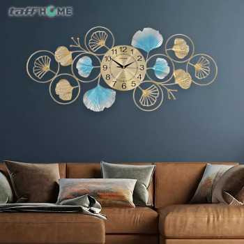 TaffHOME Jam Dinding Dekorasi Quartz Luxury European Style 40x90cm - 2283