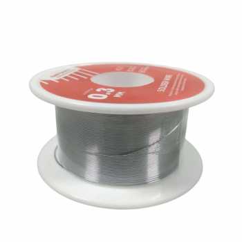 Gambar produk Taffware Kawat Timah Solder Tin Lead Sn30/Pb70 0.3mm 50g