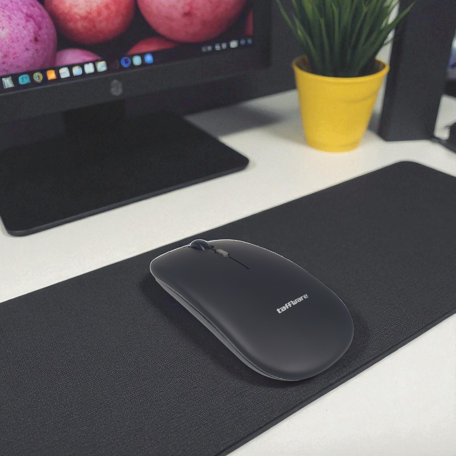 Gambar produk Taffware Mouse Wireless Bluetooth Optical 2.4GHz Silent Click 1600DPI - DC001