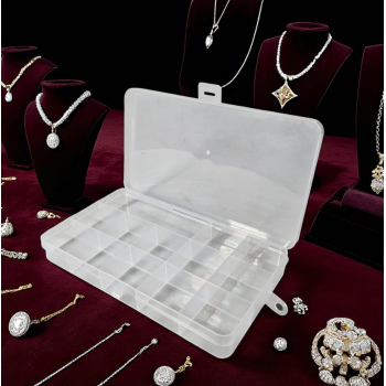 Gambar produk Kotak Penyimpanan Perhiasan Grid Box Multifunction Organizer 13 Slot - J13/J24