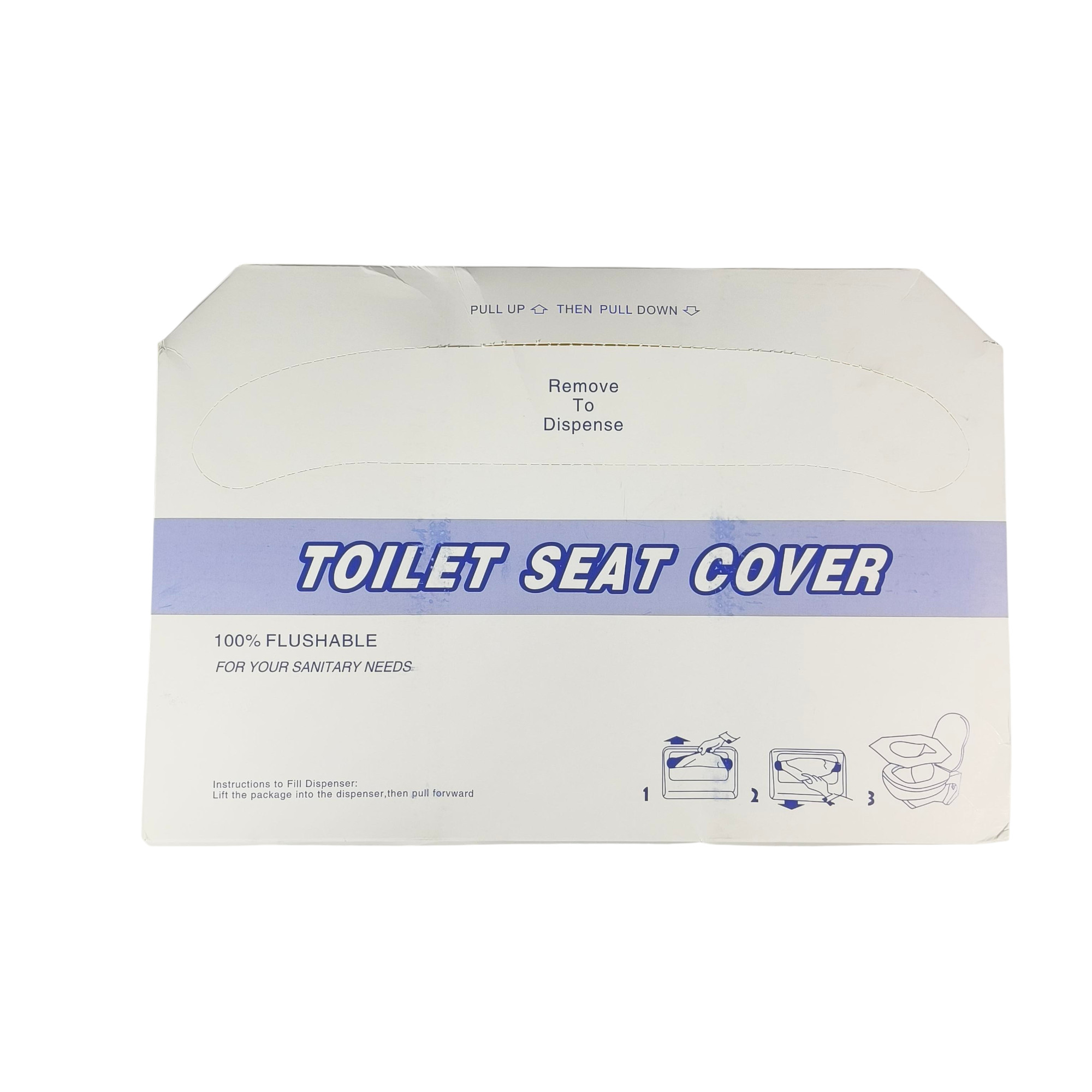 Gambar produk Goodern Cover Dudukan Toilet Disposable Flushable Paper Seat Cover 250 Lembar - INU155