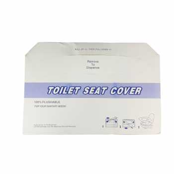 Gambar produk Goodern Cover Dudukan Toilet Disposable Flushable Paper Seat Cover 250 Lembar - INU155