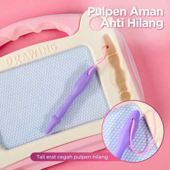 Gambar produk HAMBO Mainan Papan Tulis Anak Magnetic Drawing Board Colorful - HB21