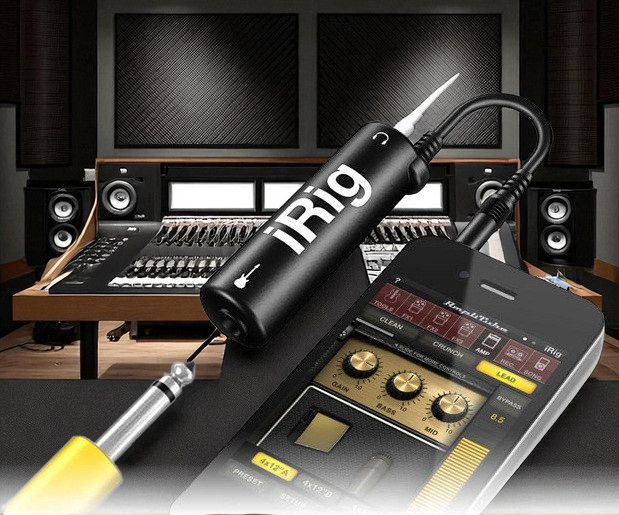 Gambar produk iRig AmpliTube Gitar Adapter Interface for iPhone iPod Touch iPad - IRIG-0003