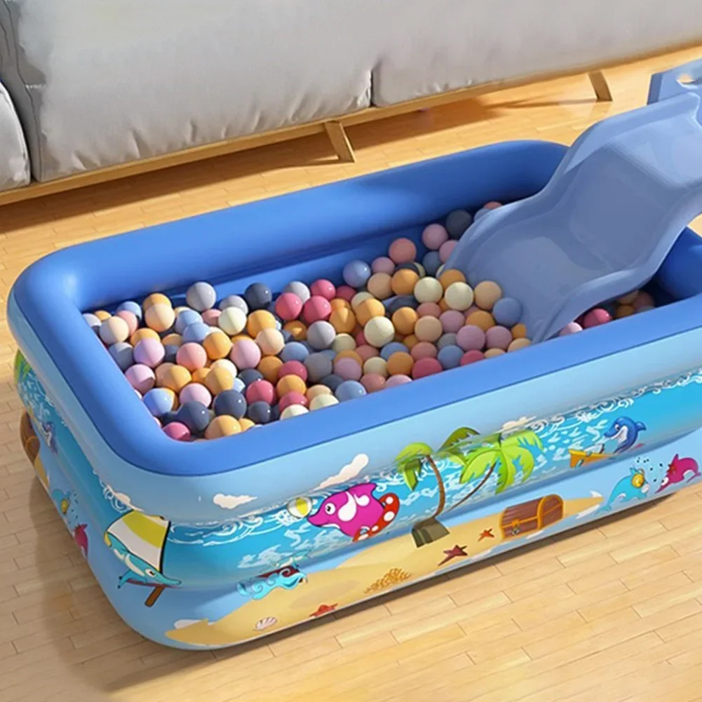 Gambar produk Intime Kolam Baby Bath Bathtub Portable Inflatable 118 x 87 x 35 cm - INU152