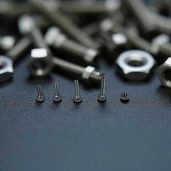 Gambar produk Taffware Baut Set Screw Bolt Nuts Hexagon Stainless Steel M2 M3 400PCS - DIN912