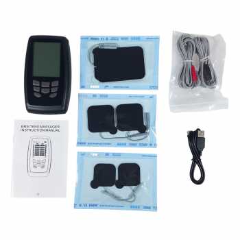 Gambar produk FDA Alat Pijat Elektrik TENS Pulse Massage 6 Patch Multifunctional - DR132A