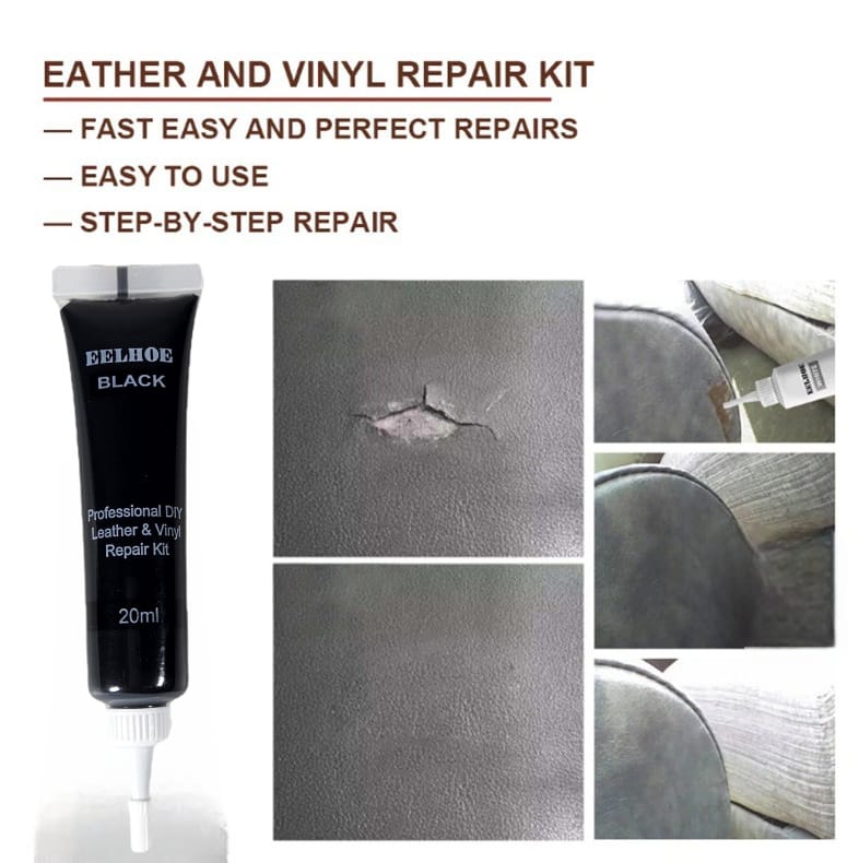 Gambar produk EELHOE Krim Dempul Filler Reparasi Jok Kulit Mobil Repair Liquid 20ml - G-919