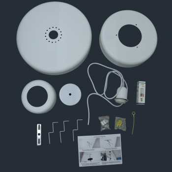 Gambar produk CETANT Fitting Lampu Hias Gantung Retro Macaron Hanging Lamp E27 - LPL139