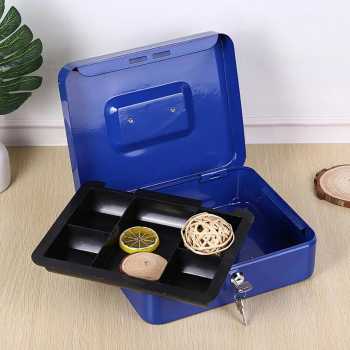 Gambar produk TaffGUARD Kotak Brankas Uang Cash Safebox Key Lock 30x24x9cm - 300A