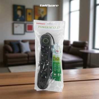 Gambar produk Taffware Stop Kontak USB Port EU Plug 10A 110-250V 2500W 4 Lubang - QL-1071U / QL-1072U