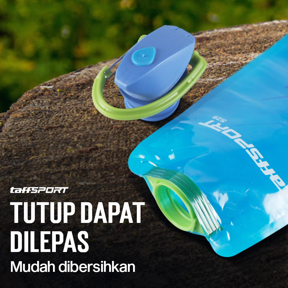 Gambar produk TaffSPORT Botol Minum Lipat Camping Hiking Drinking Bottle 700ml - S29