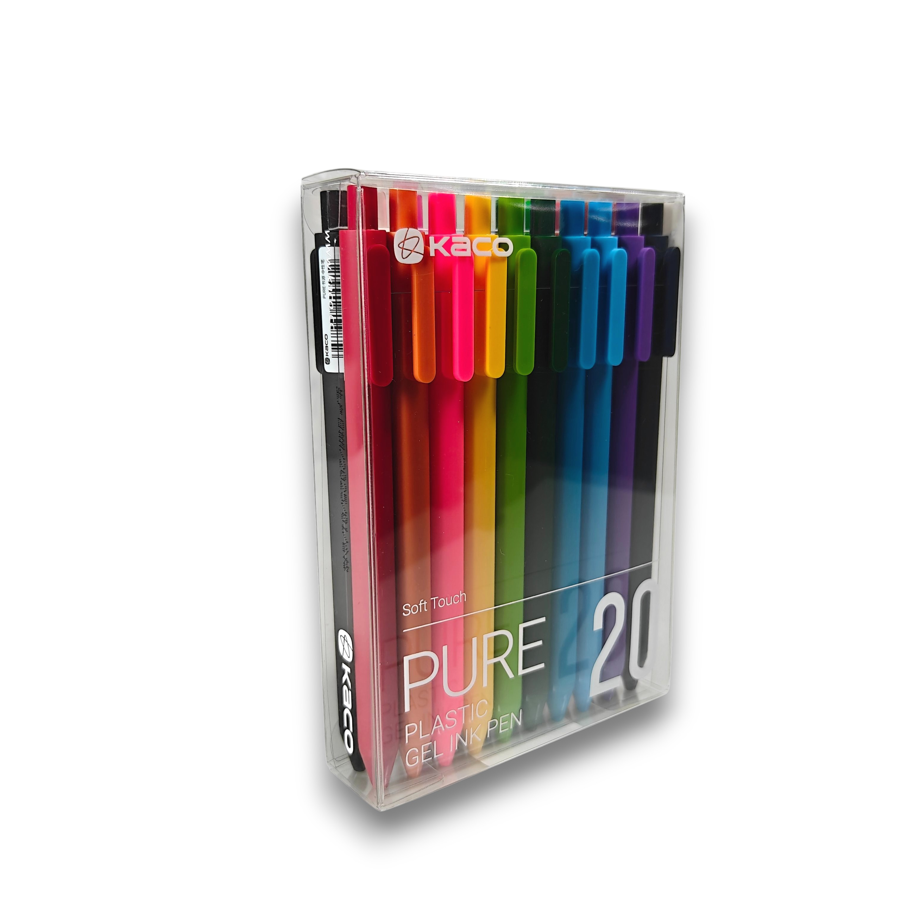 Gambar produk Kaco PURE Candy Gel Pen Pena Pulpen Bolpoin 0.5mm 20 PCS - K1015 (Colorful Ink)