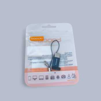 Gambar produk Toocki OTG USB Micro to Type C 2.0 Adapter Converter Safe Transmission - TZJTCM-XK03