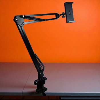 MAMEN Lazypod Holder Tablet Smartphone Stand 360 Rotation Desk Clamp - MM4