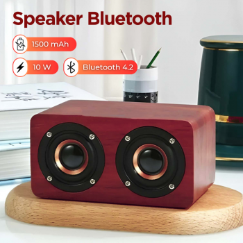 Gambar produk ANSUOFU Desktop Bluetooth Speaker Stereo Subwoofer - W5