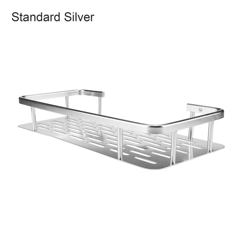 Gambar produk TaffHOME Rak Gantung Kamar Mandi Organizer Rack Aluminium 2 PCS - SHR241