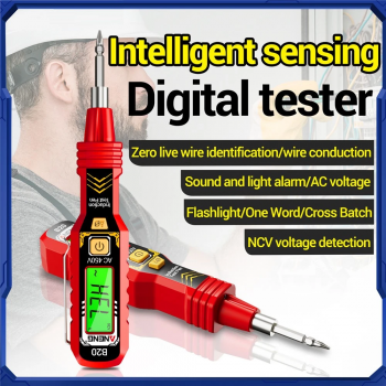 ANENG Obeng Tespen Tester Pen Non Contact Digital Display Alarm - B20