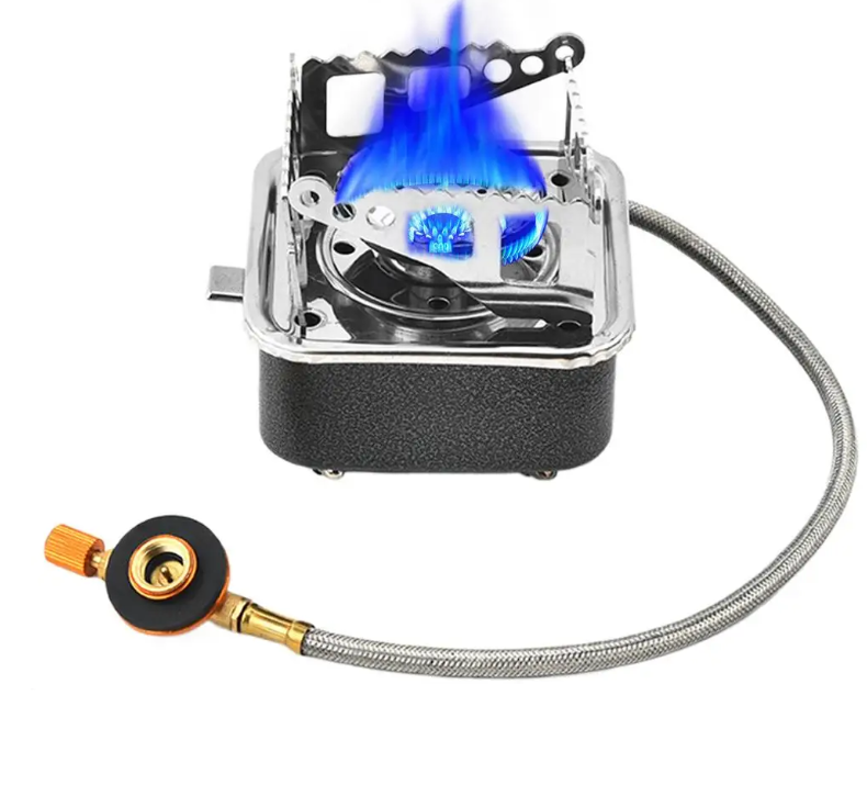 Gambar produk WUKOV Kompor Gas Portable Lipat Outdoor Camping Stove With Pipe - WK01