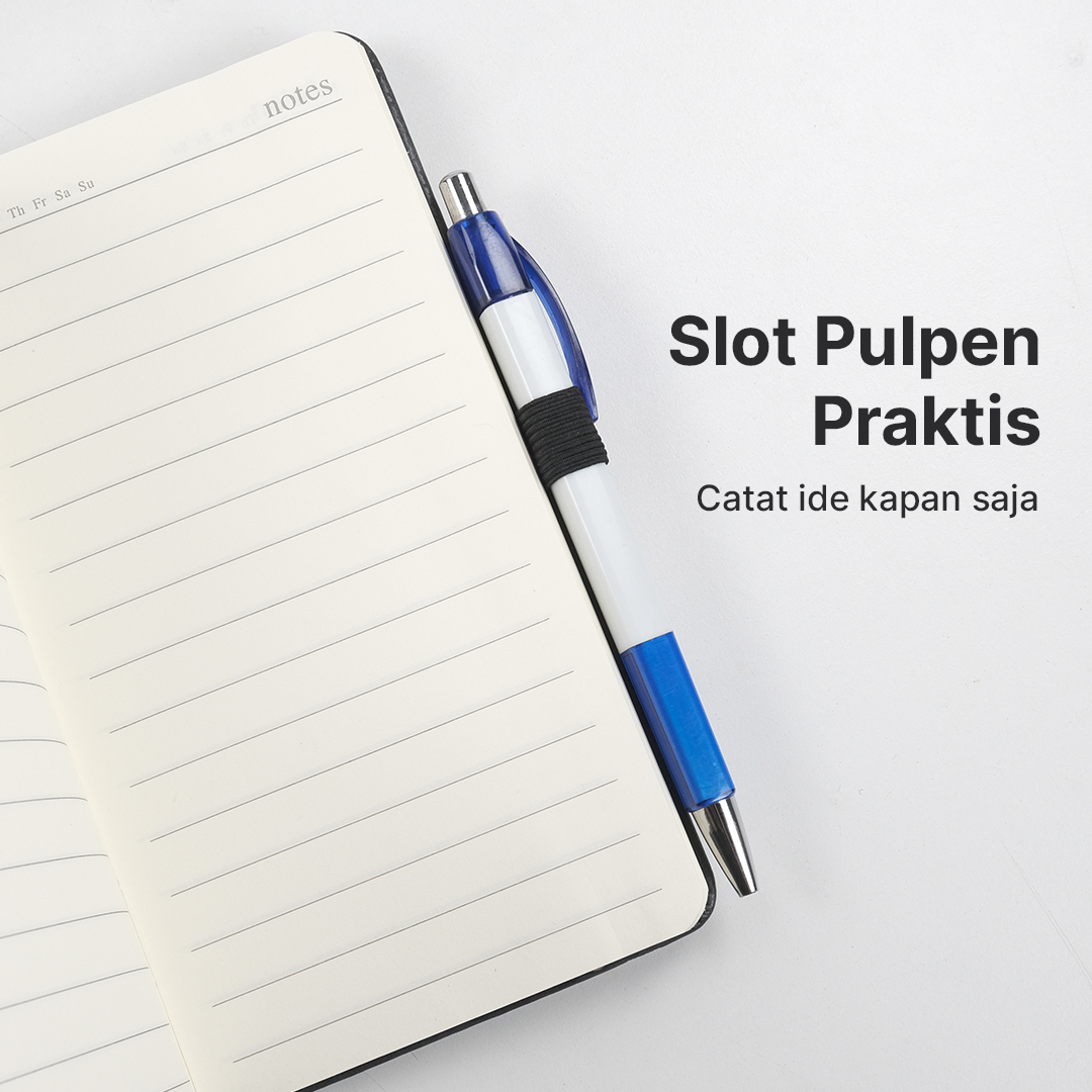 Gambar produk Toddi Buku Jurnal Hardcover Notebook Diary 200 Halaman Grid A6 - LXY0133
