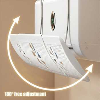 Gambar produk COOLIT Cover Angin Seven Leaf AC Adjustable Air Conditioner Windshield - COOL03