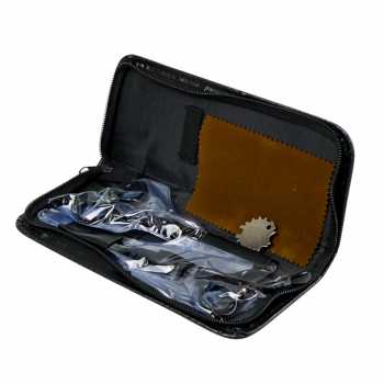 Gambar produk MrTiger Gunting Rambut Lurus Sasak Buffing Stainless Steel 4Cr13 2 PCS 6 Inch - 440C