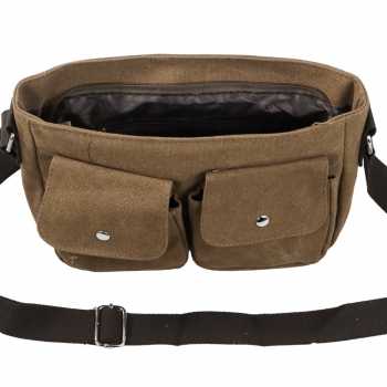 Gambar produk Rhodey Tas Selempang Messenger Bag Bahan Kanvas - 1008