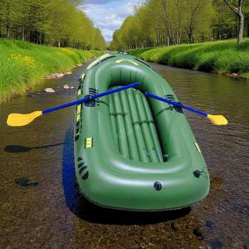 Mobydik Perahu Karet Mancing Inflatable Fishing Boat 2 Person - INU154