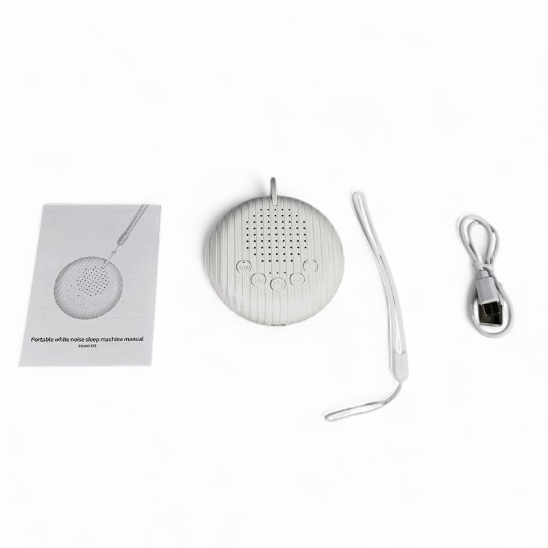 Gambar produk LUIQEI White Noise Speaker Portable Baby Sleep Machine 10 Sound 300mAh - Q3