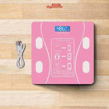 Gambar produk Taffware Digipounds Timbangan Badan Digital Scale Temperature 180kg - SH-Y01-U1