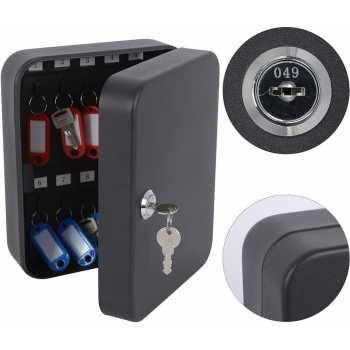 Gambar produk KDK Lemari Kunci Cabinet 20 Hook Key Box Wall Mounted with Key Lock - KD-20