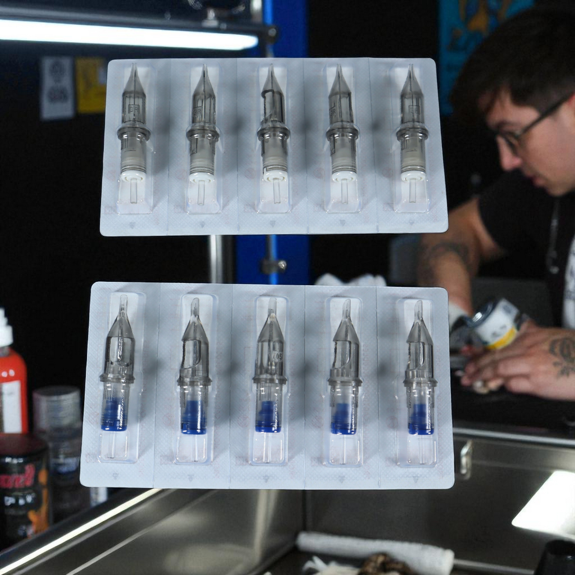 Gambar produk ShangDi Mesin Tato Tattoo Embroidery Machine Kit 2000mAh 10000 RPM - Y100