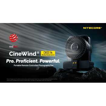 NITECORE Kipas Angin Portable CineWind Photography Fan 7900RPM - CW30