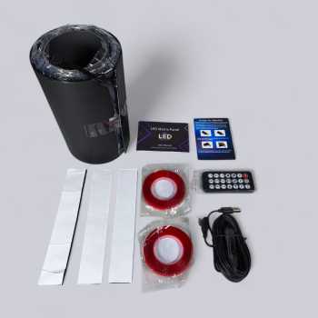 Gambar produk Wisciton LED Matrix Panel Bluetooth RGB Flexible Waterproof 133x19.2cm - W13