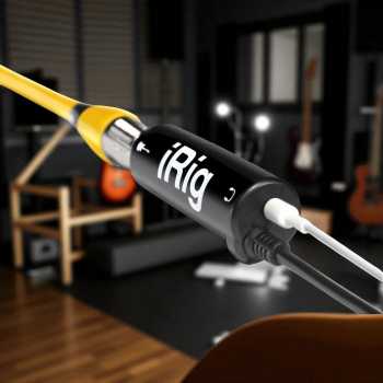 Gambar produk iRig AmpliTube Gitar Adapter Interface for iPhone iPod Touch iPad - IRIG-0003