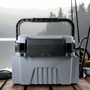 TaffSPORT Kotak Perkakas Pancing Fishing Tackle Box Double Layer - JF-31