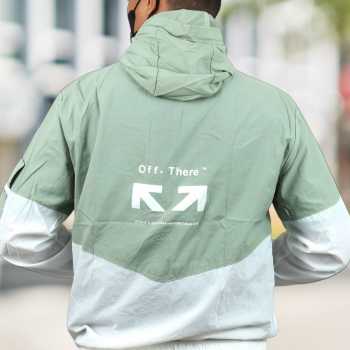 Gambar produk MOMO Jaket Running Anti UV Windbreaker Korean Style Polyester XXL - MM067