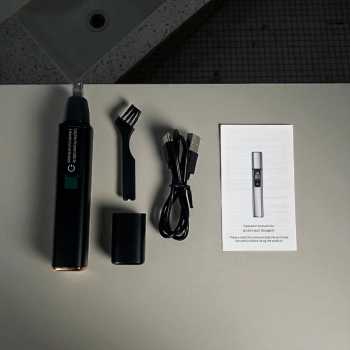 Gambar produk HEiRA Alat Cukur Bulu Hidung Electric Nose Hair Trimmer LCD IPX7 - FK-2018