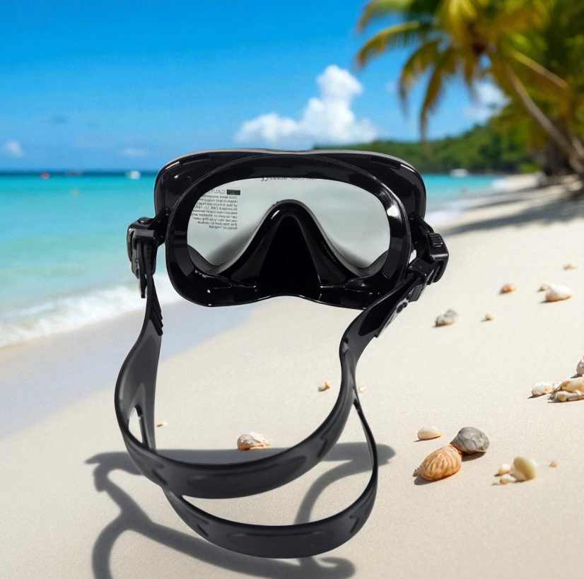 Gambar produk UDO Kacamata Selam Snorkeling Tempered Glass Diving Googgles Unisex - U-16